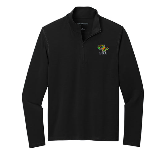 Georgetown Prep BSA Men's Port Authority® Microterry 1/4-Zip Pullover