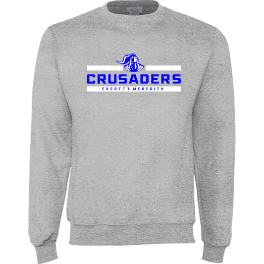 Everett Meredith School Crusader Champion Powerblend® Fleece Crew Neck Sweatshirt