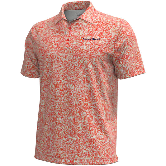 Smartroof Mens Drive Eagle Swoop Polo (Fire)