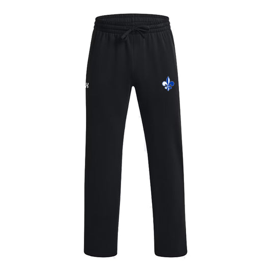 Saints Fleur UA Men's Rival Fleece Open Bottom Pant