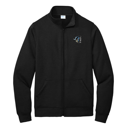 Everett Meredith School Staff Port & Co™ Core Fleece Cadet Full-Zip Sweatshirt