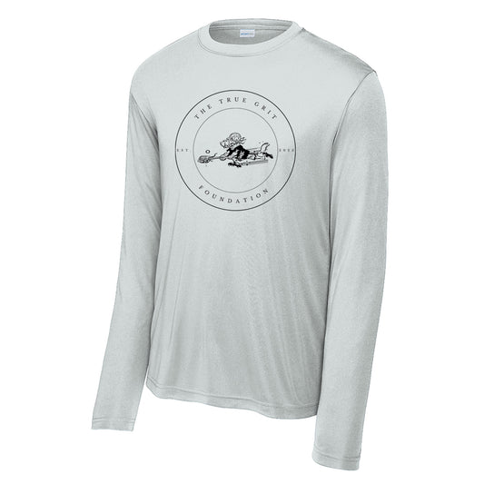 True Grit Performance Long Sleeve T-Shirt (Color- Silver)