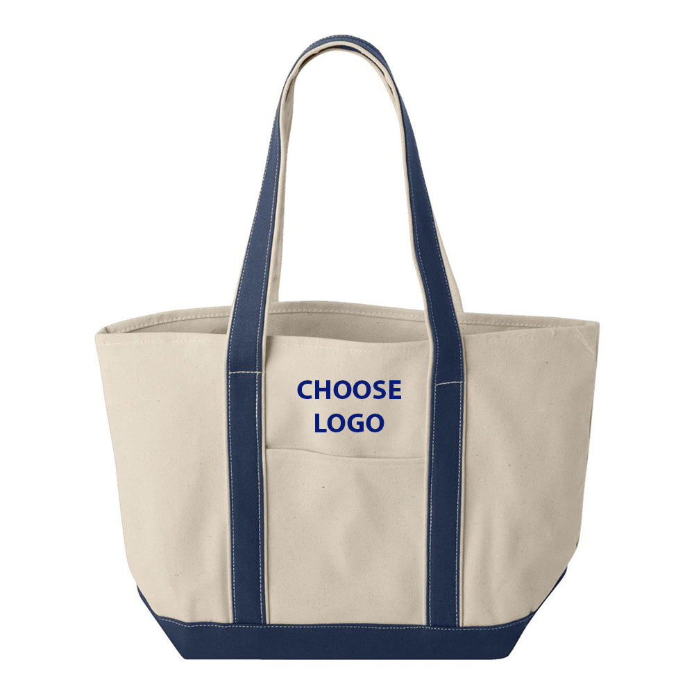 Ind Large Cotton Canvas Classic Resort Tote