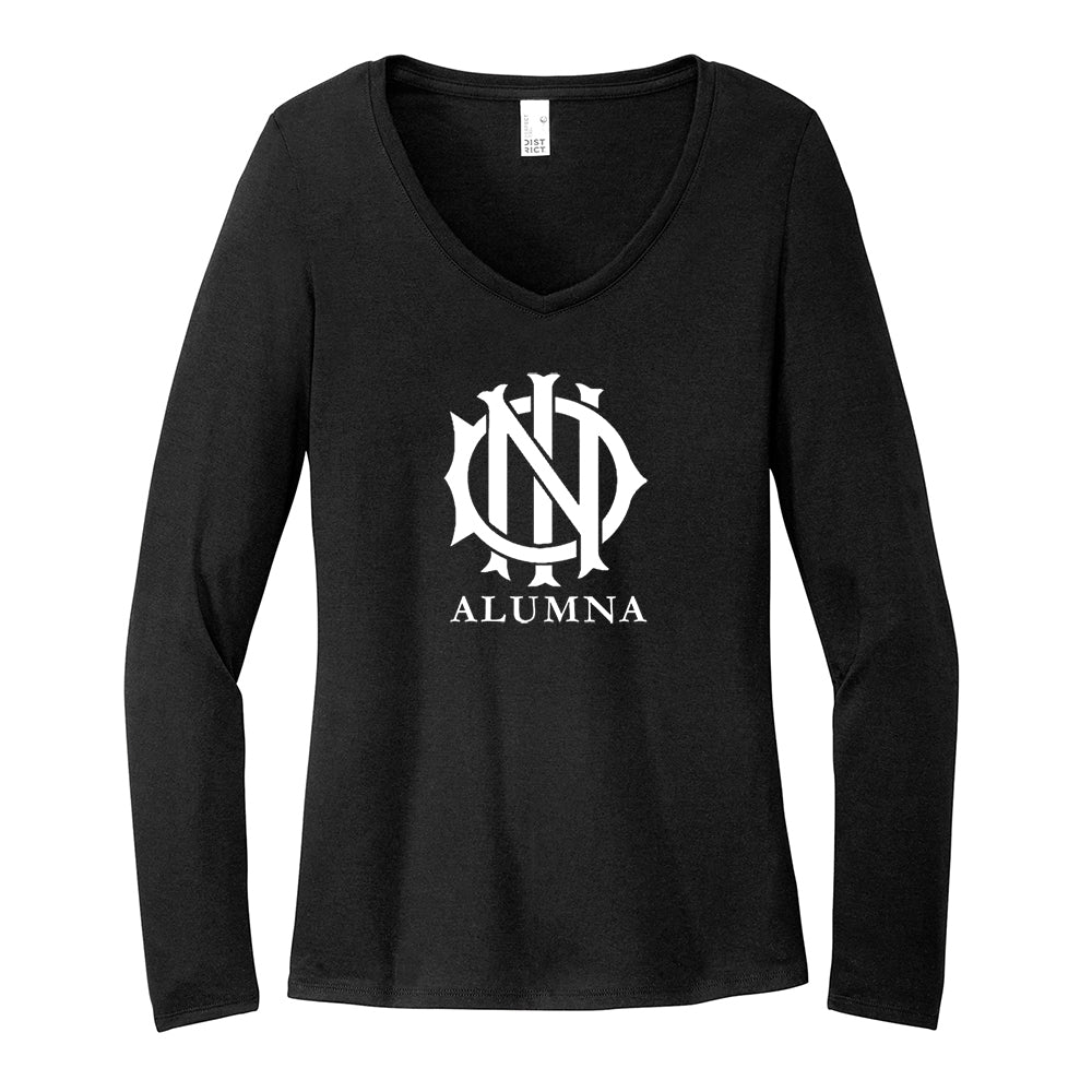 Ind Alumna Women’s Perfect Tri® Long Sleeve V-Neck Tee