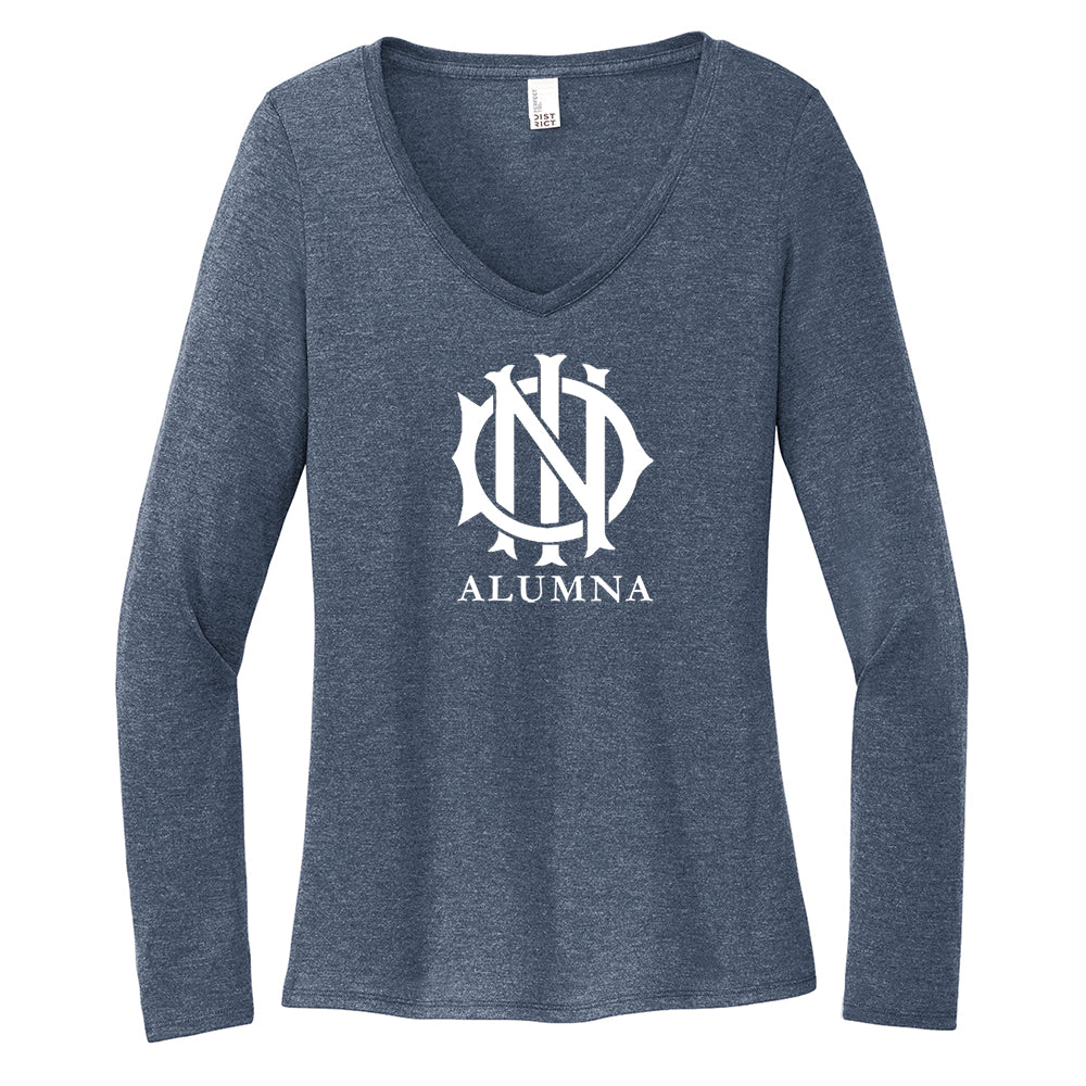 Ind Alumna Women’s Perfect Tri® Long Sleeve V-Neck Tee