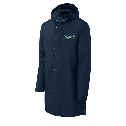 Integrity Sport-Tek® Waterproof Insulated Sideline Parka (Navy)
