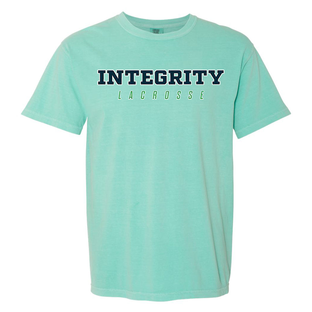 Integrity Lacrosse Comfort Colors Mint T-Shirt (Youth/Adult)