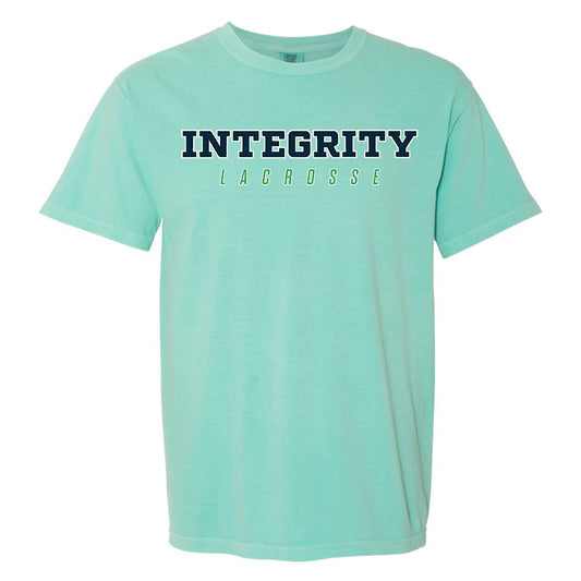 Integrity Lacrosse Comfort Colors Mint T-Shirt (Youth/Adult)