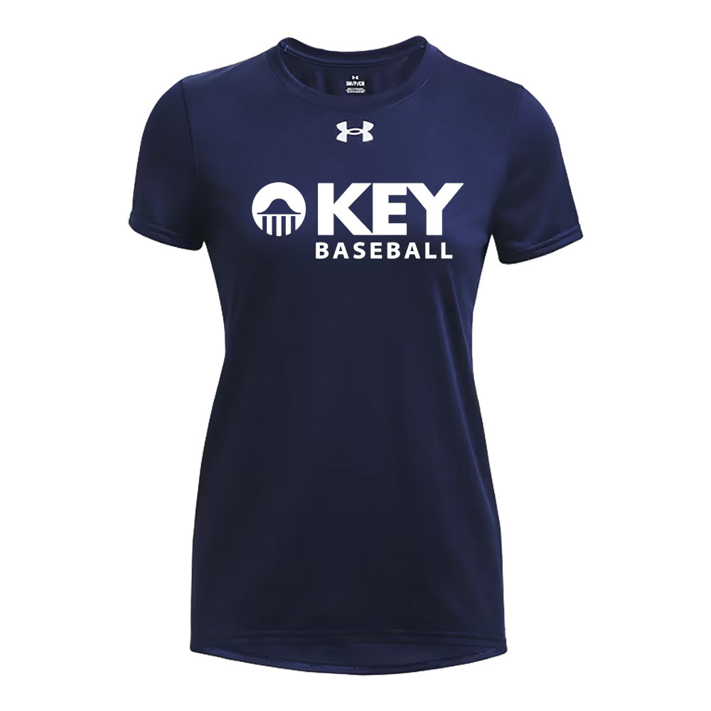 Key School Baseball Under Armour Women's Tech Short Sleeve Tee