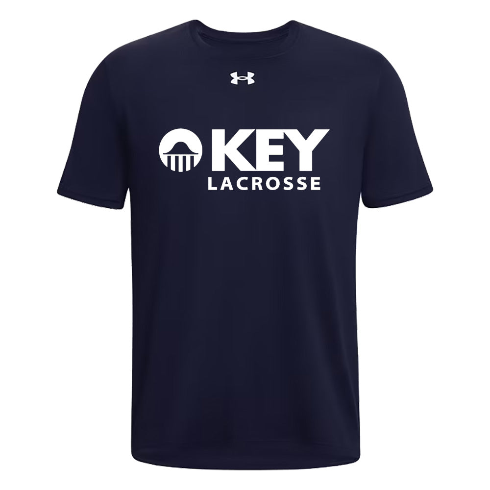 Key School Lacrosse Under Armour Men's Tech Short Sleeve Tee