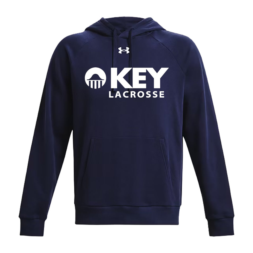 Key School Lacrosse Under Armour Men's Rival Fleece Hood