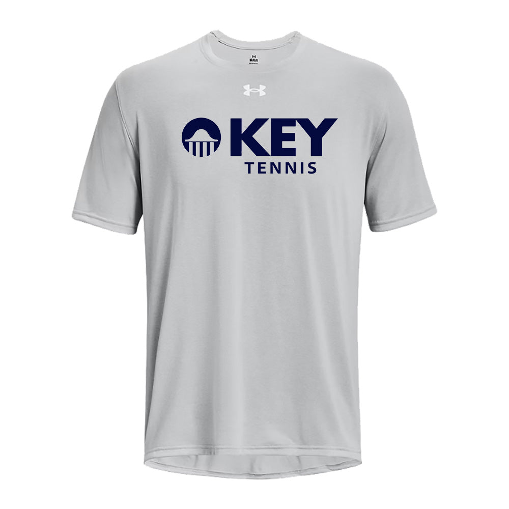 Key School Tennis Under Armour Men's Tech Short Sleeve Tee