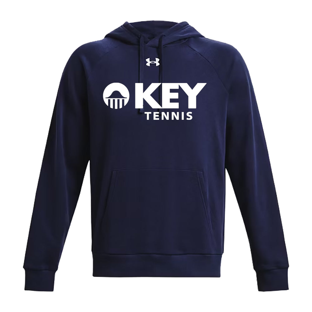 Key School Tennis Under Armour Men's Rival Fleece Hood