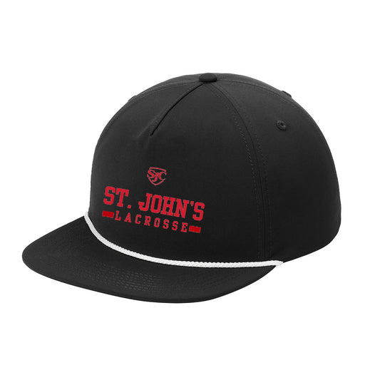 SJC Lacrosse 5 Panel Poly Rope Cap