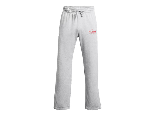 SJC Lacrosse UA Men's Rival Fleece Open Bottom Pant