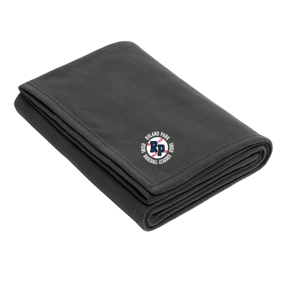 RP Rec Port Authority® Fleece Blanket with Carrying Strap
