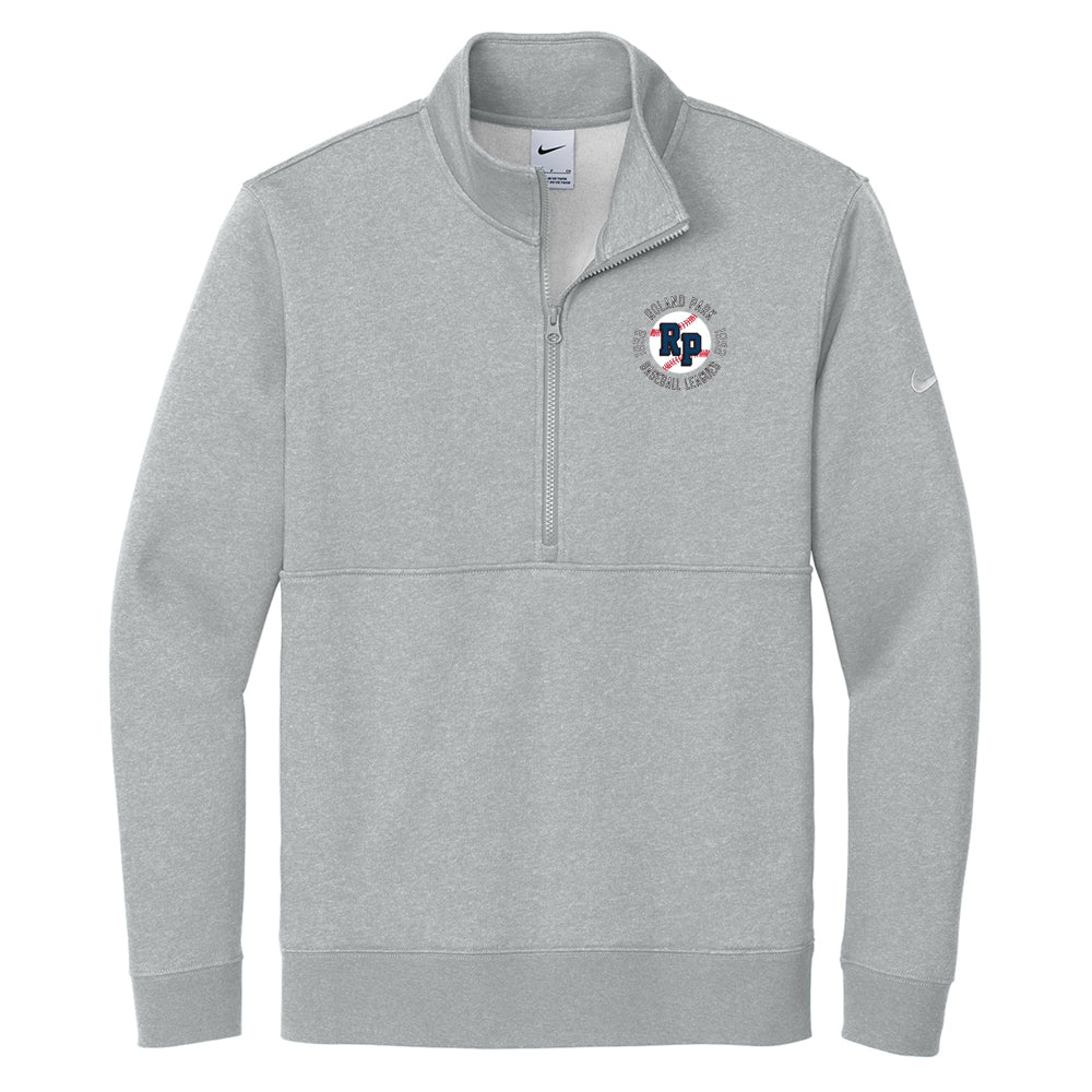 RP Rec Nike Club Fleece Sleeve Swoosh 1/2-Zip