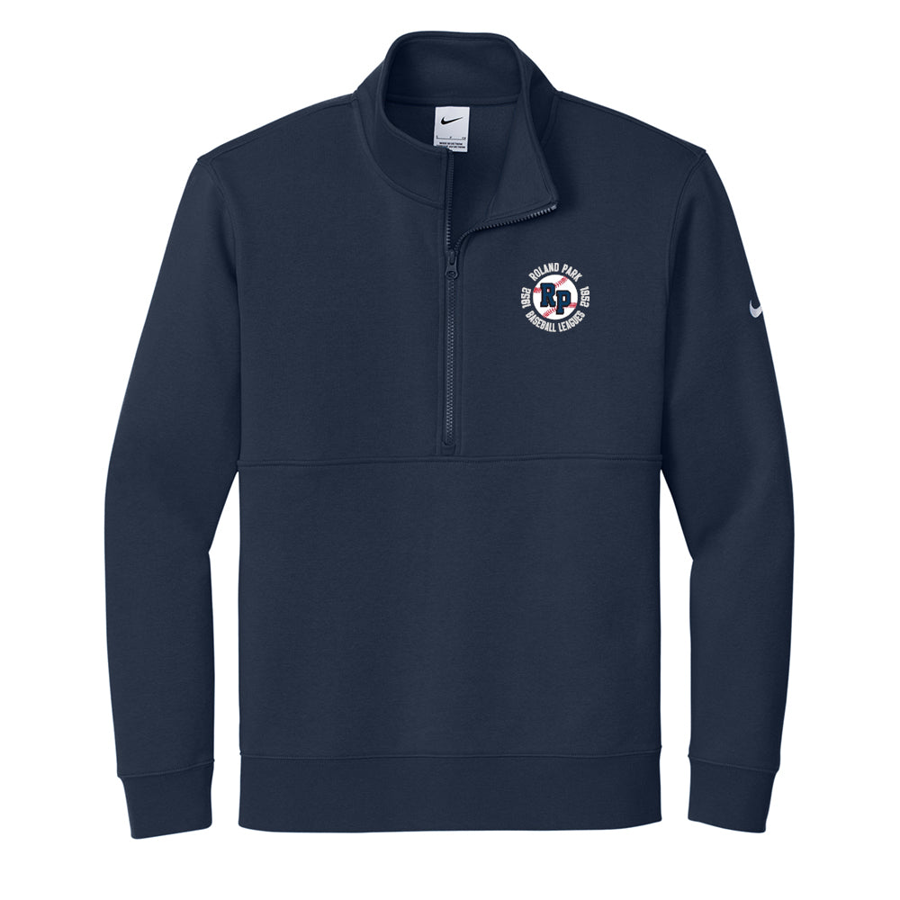 RP Rec Nike Club Fleece Sleeve Swoosh 1/2-Zip