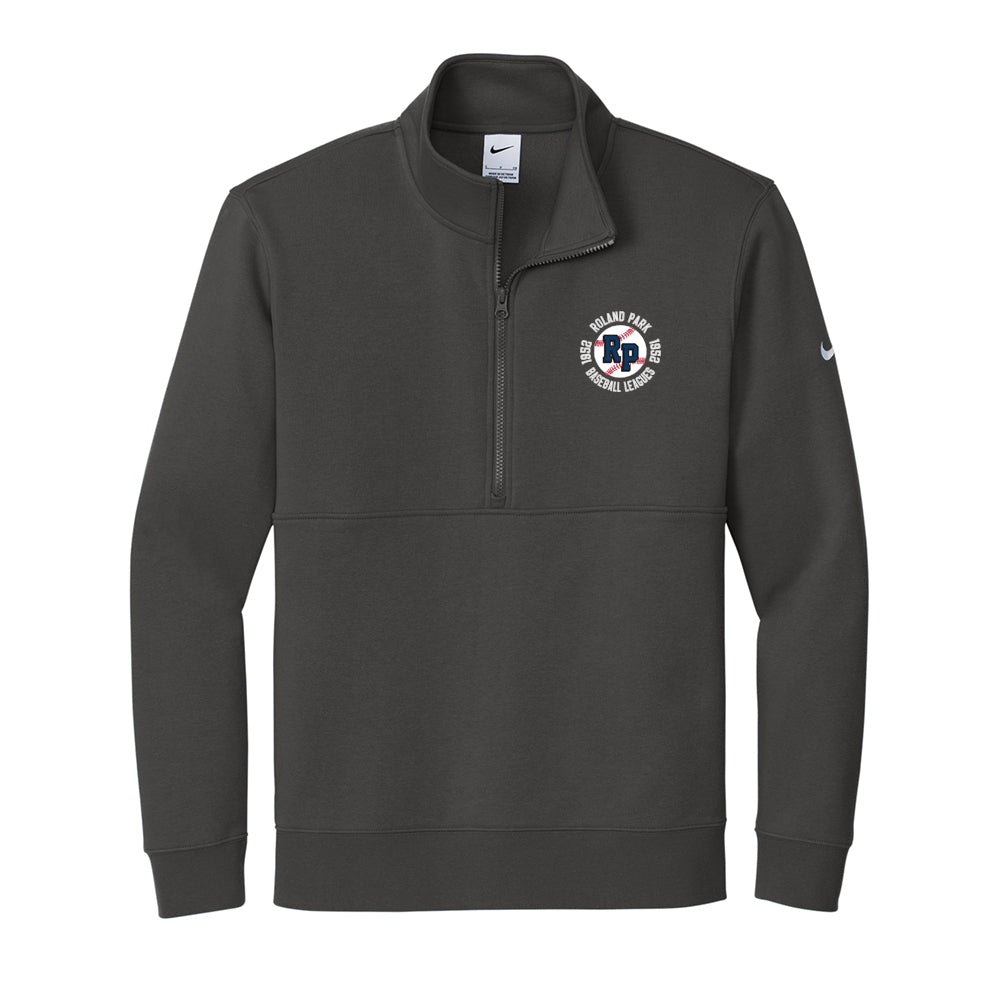 RP Rec Nike Club Fleece Sleeve Swoosh 1/2-Zip