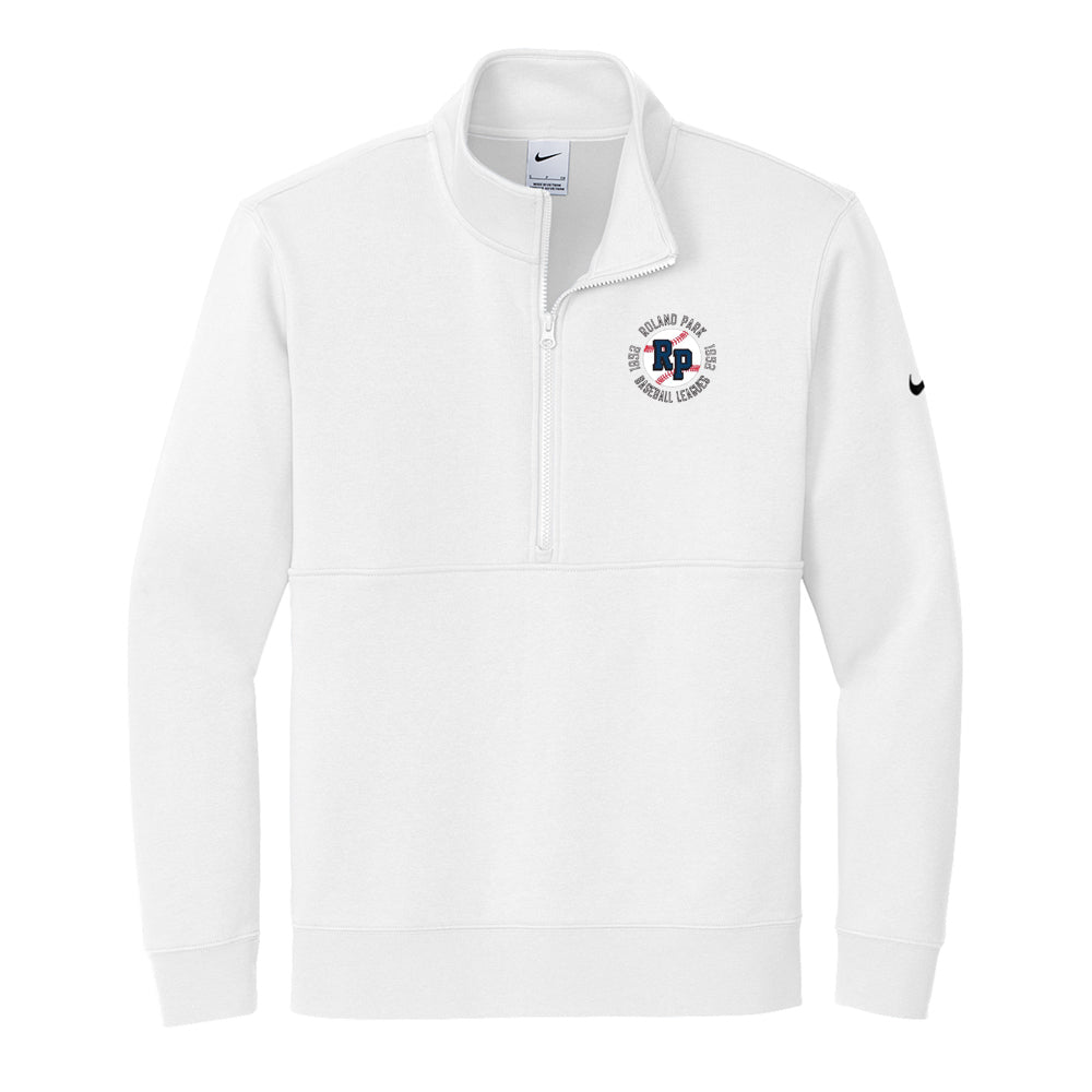 RP Rec Nike Club Fleece Sleeve Swoosh 1/2-Zip