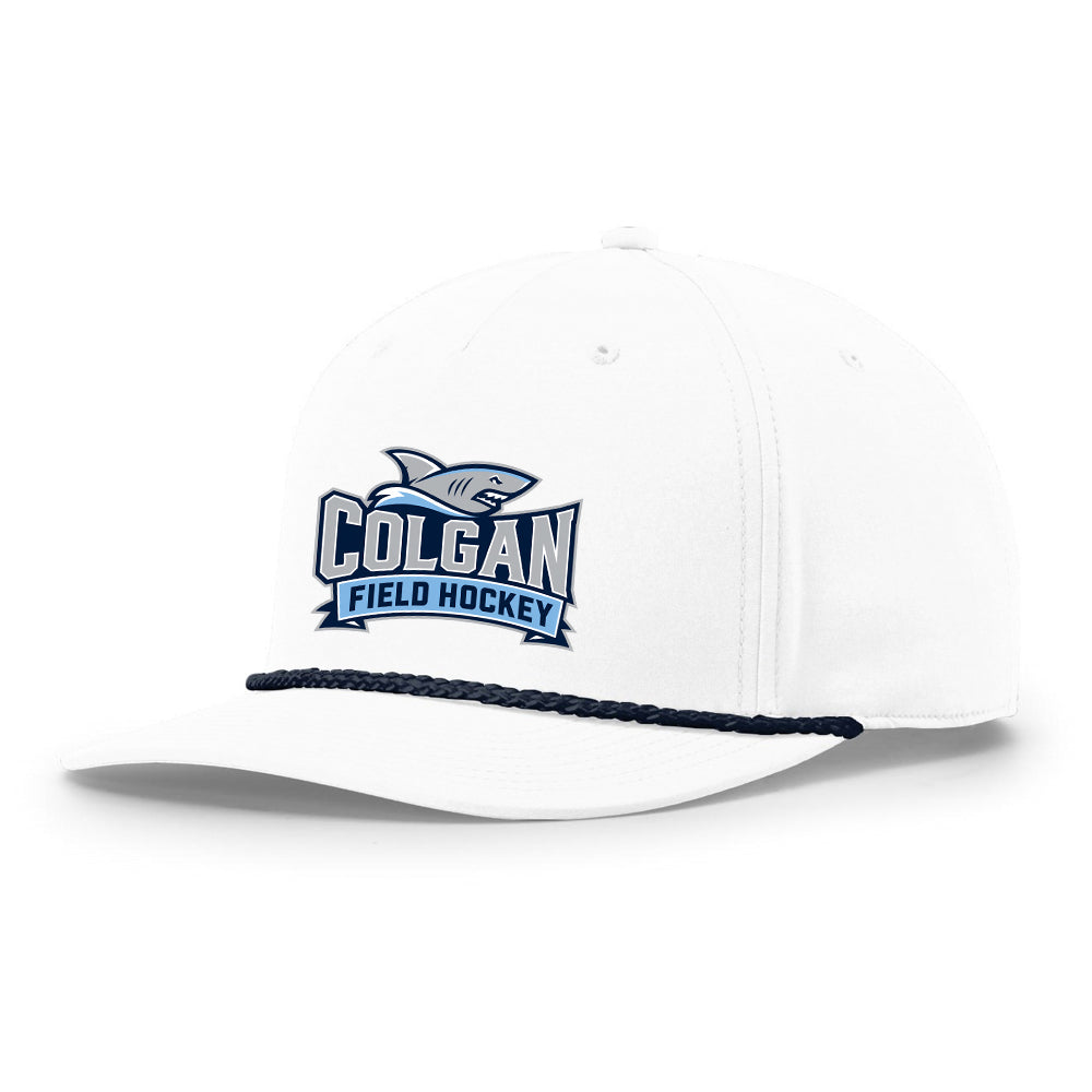 Colgan Field Hockey Richardson 5-Panel Classic Rope Cap (Shark)