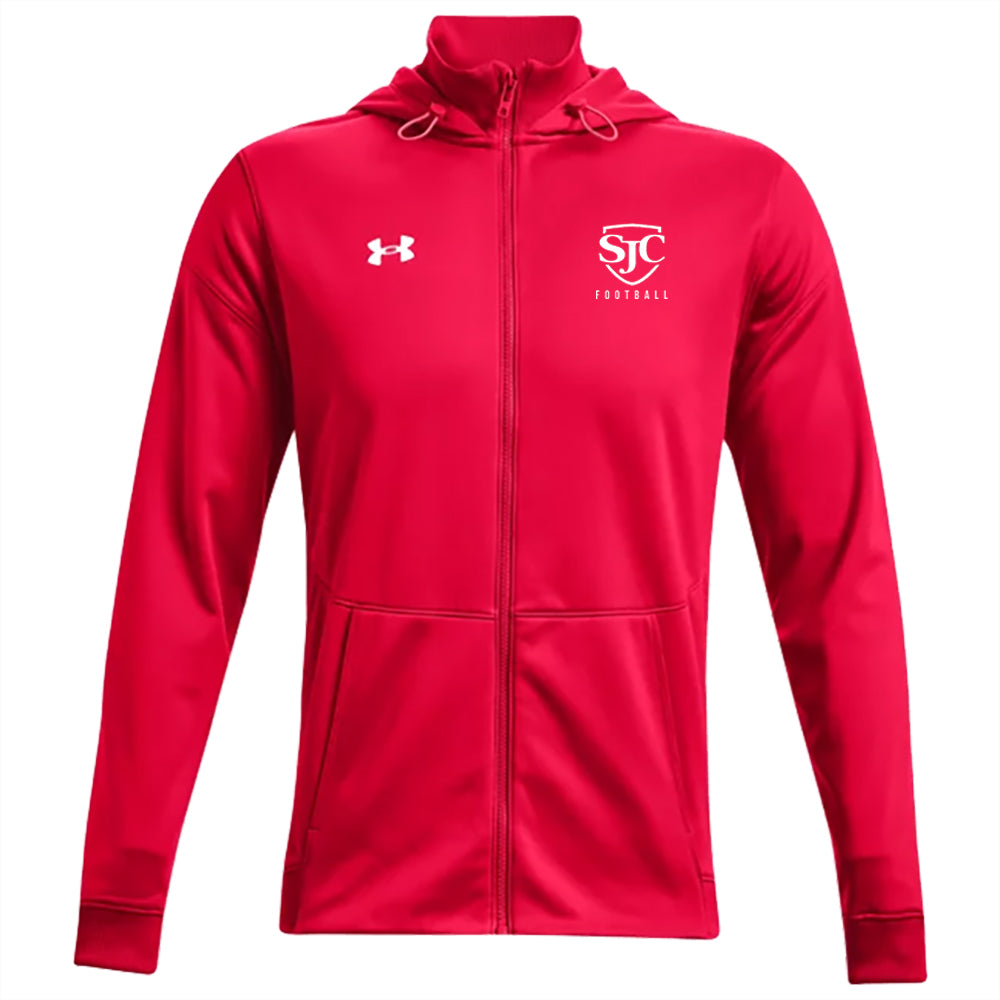 SJC Football Men's UA Armour Fleece Full Zip