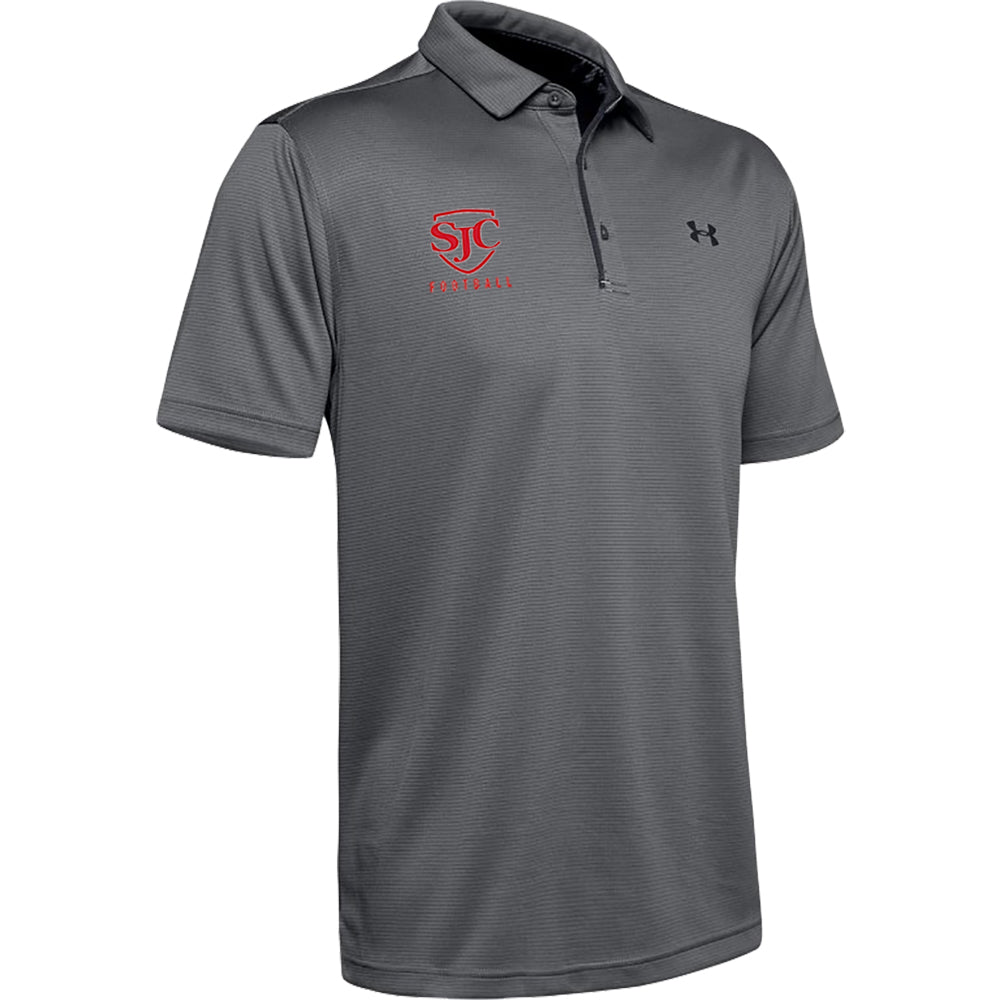 SJC Football Men's UA Tech Polo (Graphite)