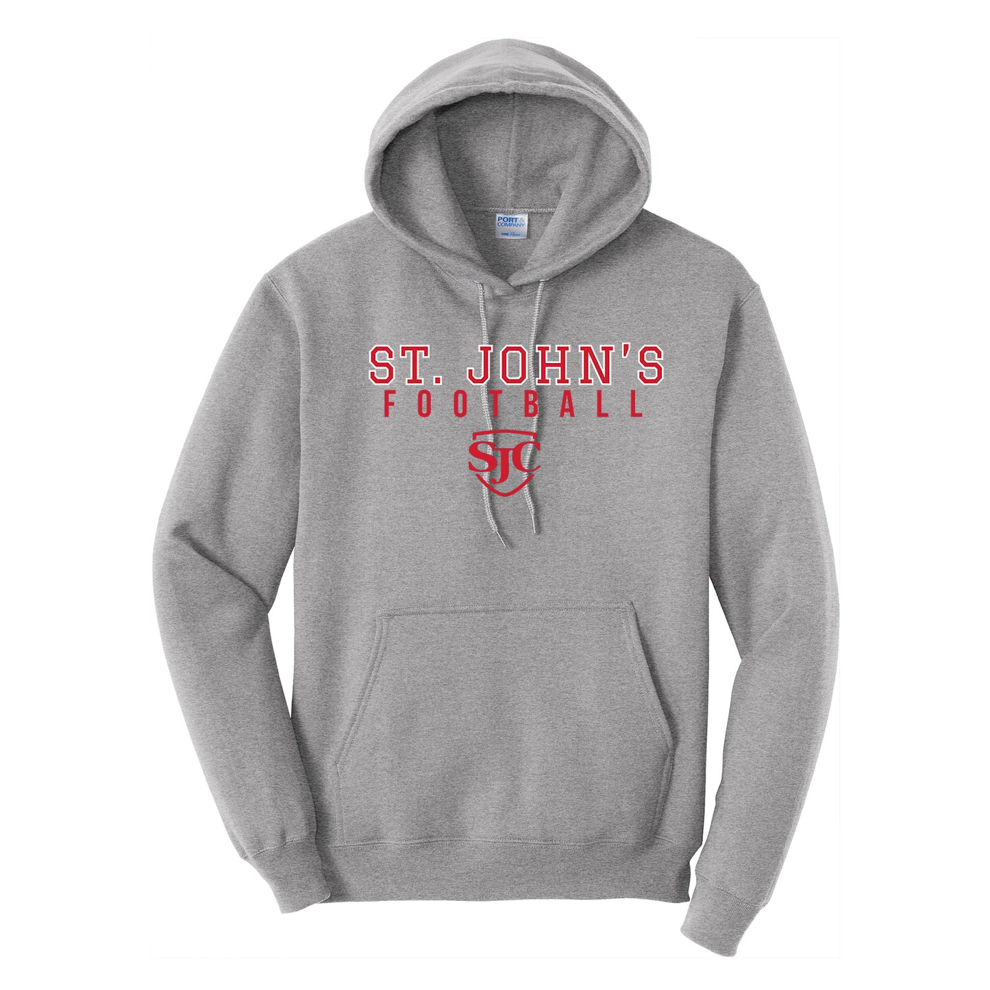 SJC Football Men's Classic Hooded Sweatshirt