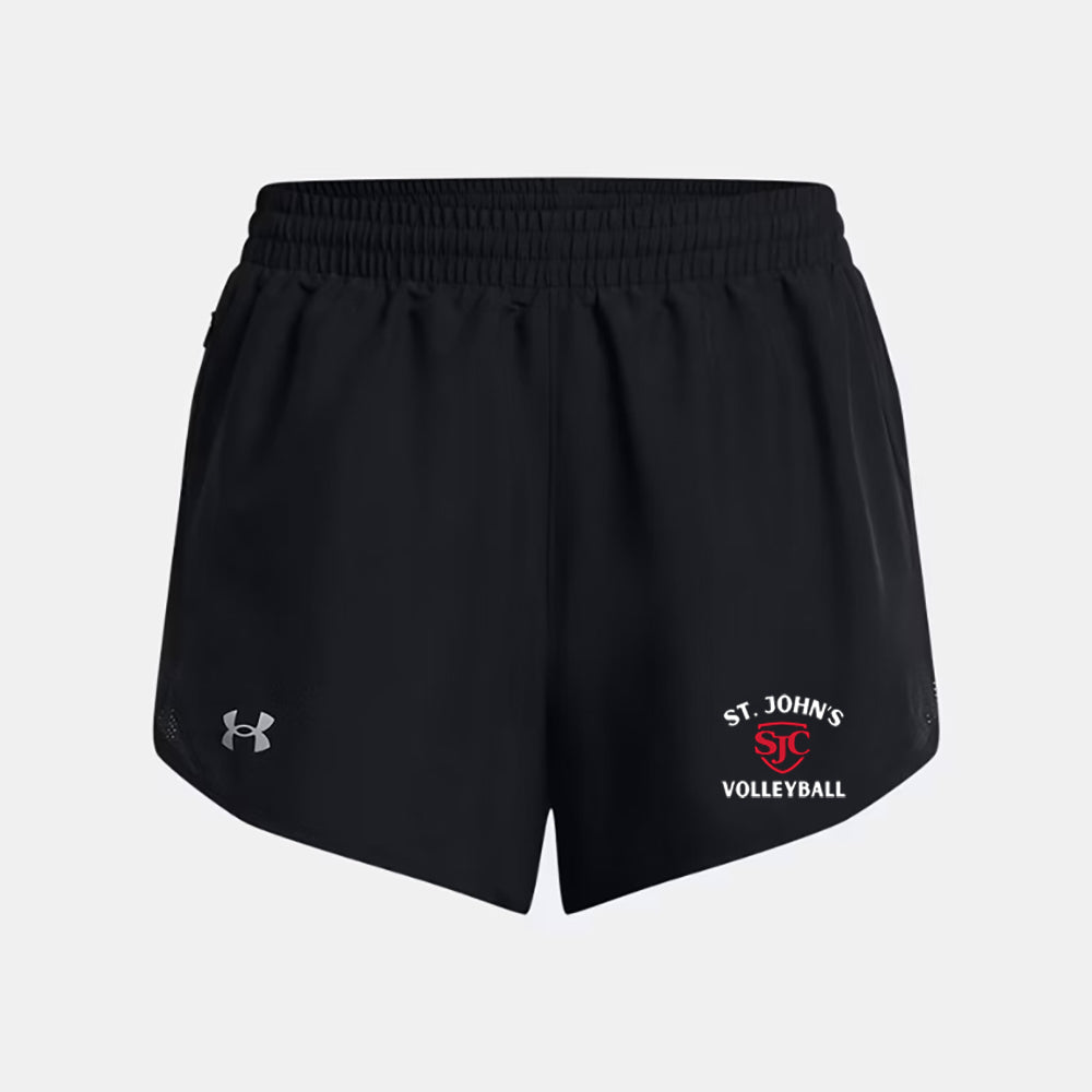 St. John's Volleyball Women's UA Fly-By 3" Shorts