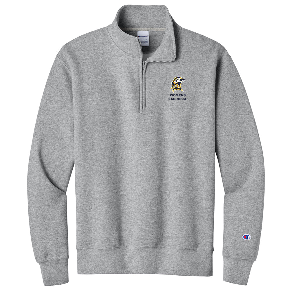 SMCM Women's Lacrosse Champion® Powerblend® 1/4-Zip Sweatshirt