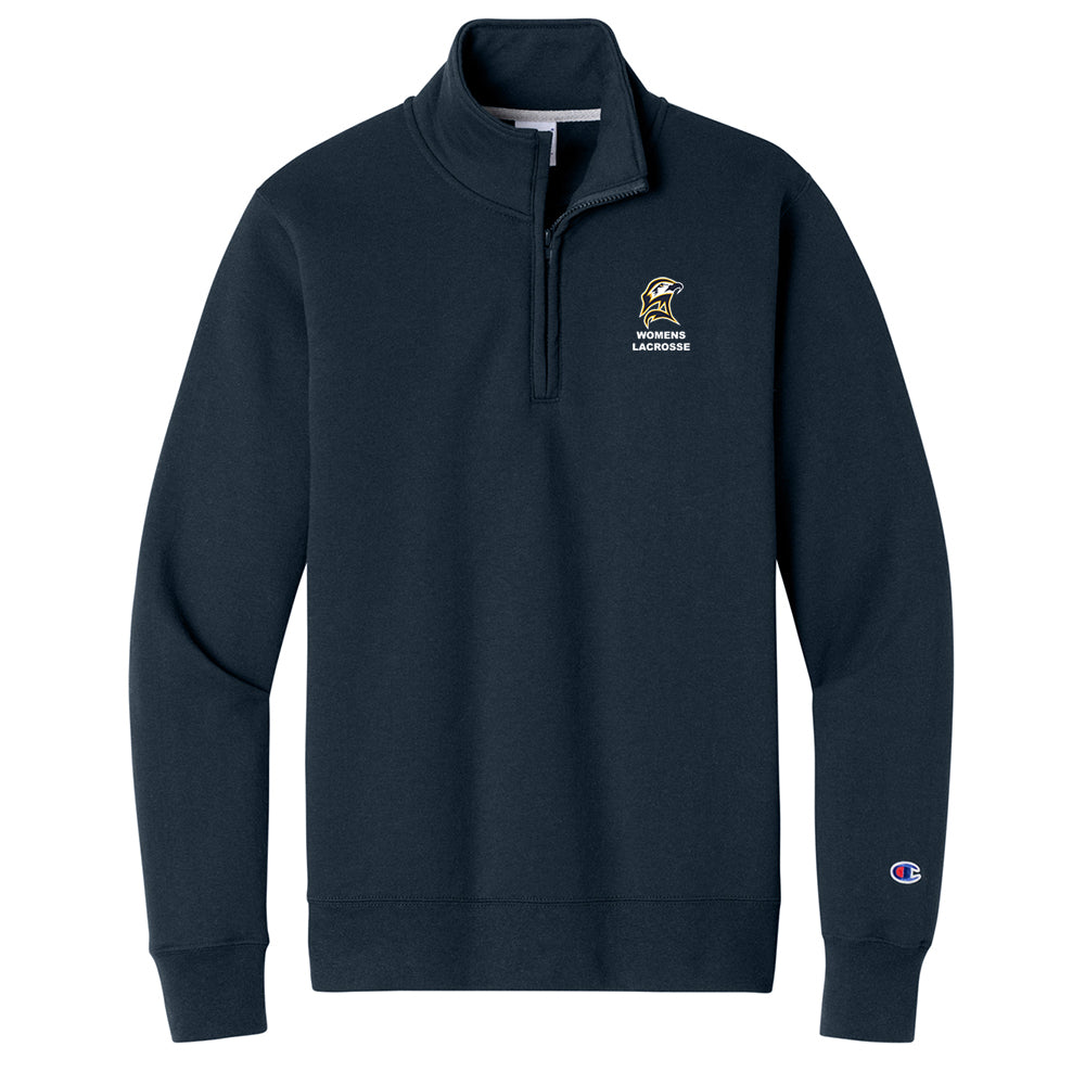 SMCM Women's Lacrosse Champion® Powerblend® 1/4-Zip Sweatshirt