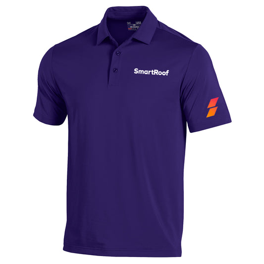 SmartRoof Under Armour T2 Green Polo (Purple)