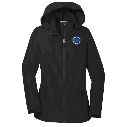 Two Rivers Elem. Port Authority® Women's Torrent Waterproof Jacket (Black)