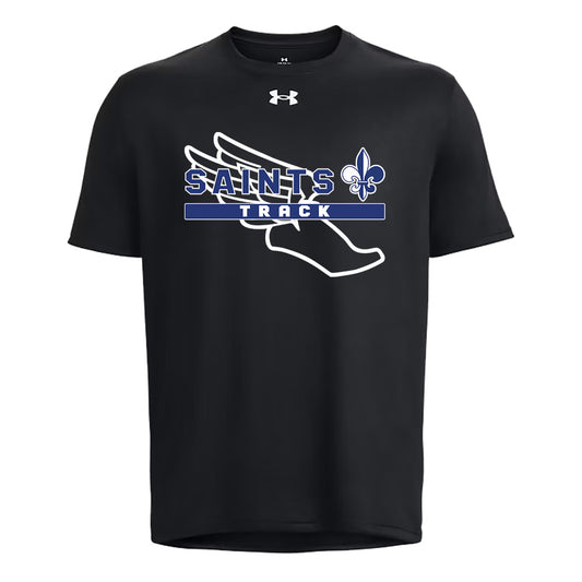 Saints Track Men's Tech Short Sleeve Tee