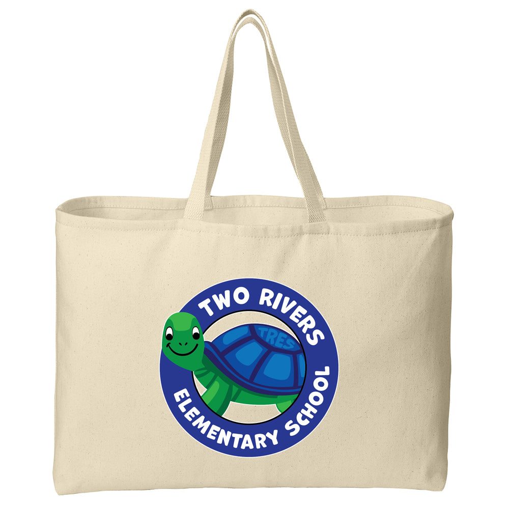 Two Rivers Elem. Ideal Jumbo Tote (15"h x 20"w x 5"d)