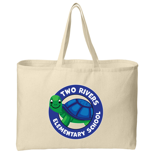 Two Rivers Elem. Ideal Jumbo Tote (15"h x 20"w x 5"d)