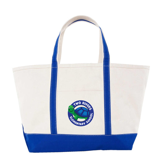 Two Rivers Elem. Large Tote (14" H X 25" W X 9" D)