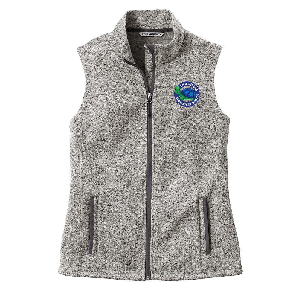 Two Rivers Elem. Women's Vest (Grey Heather)