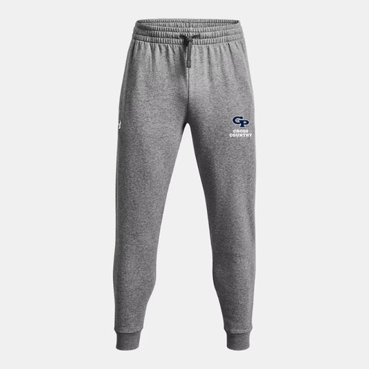 GP Cross Country Men's UA Rival Fleece Joggers (Grey)
