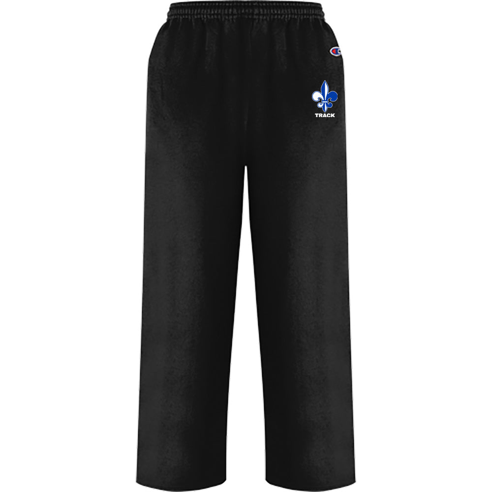 Saints track youth Champion Powerblend® Fleece Open Bottom Pant