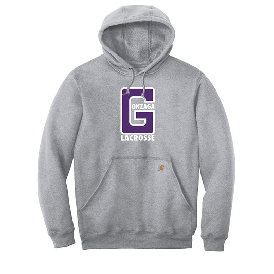 Gonzaga Lacrosse Carhartt ® Midweight Hooded Sweatshirt