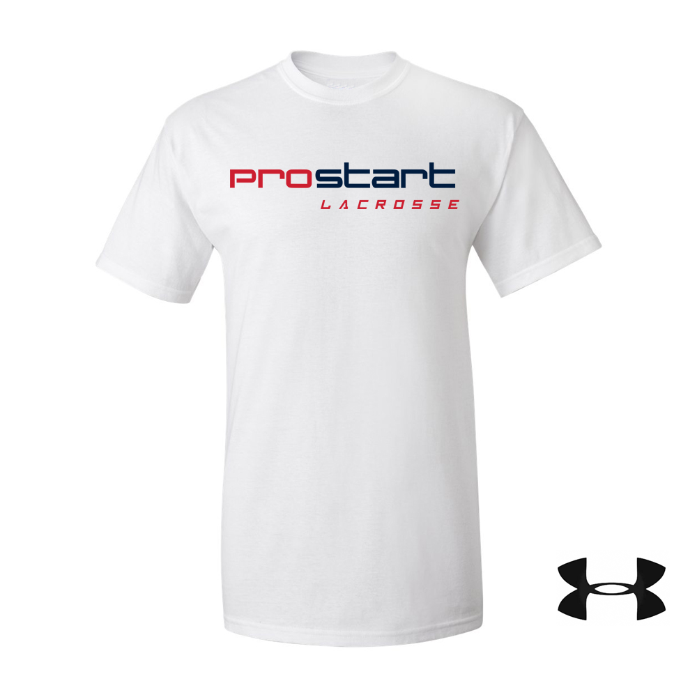 Prostart Under Armour Charged Cotton T-Shirt (White)