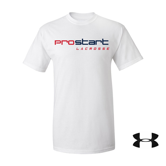 Prostart Under Armour Charged Cotton T-Shirt (White)